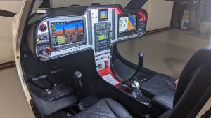 airplane cockpit