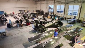 Flight Design F2 aircraft production in Sumperk